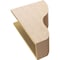 Ekena Millwork 8"W x 16"D x 24"H Classic Greensboro Rough Cedar Woodgrain TimberThane Corbel, Primed Tan CORUR08X16X24GRNRCPR - alternate 5